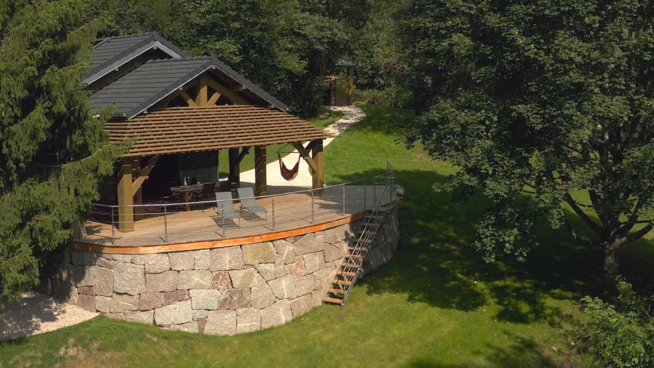 Villa L'ilet aux 2 étangs à Saint-Nabord Extérieur photo